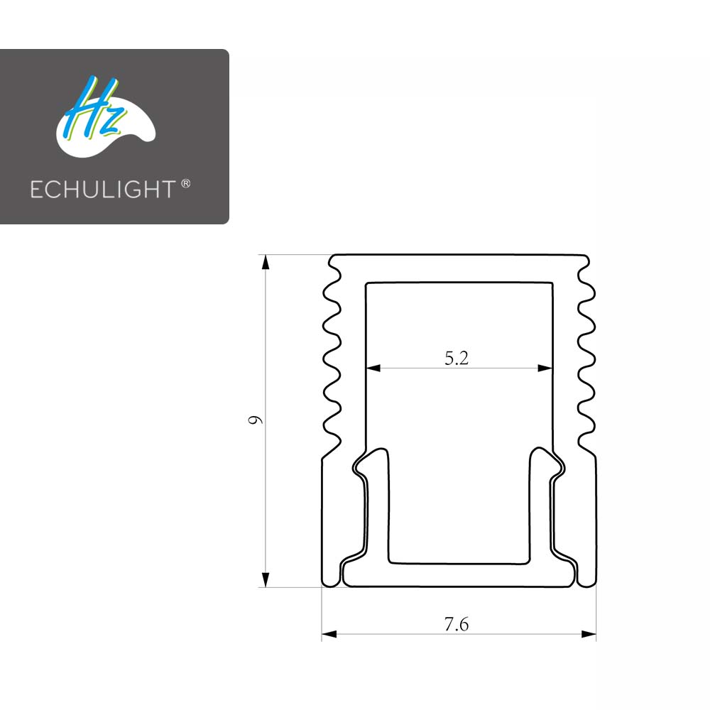 Factory direct supply indoor led aluminum profiles for linear lighting LS0709 