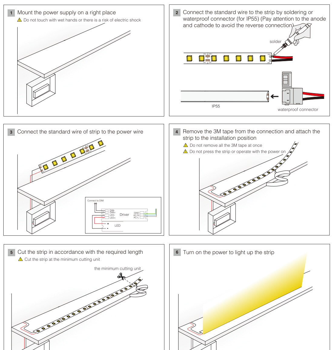 led rgb strip  light